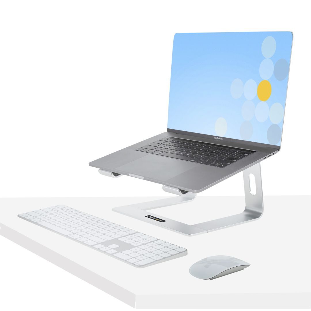 Startech Laptop Stand for Desk Silver