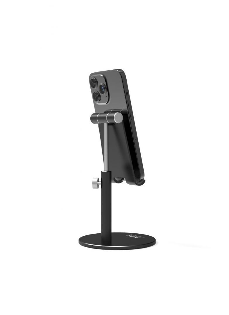 Port Designs Ergonomic desktop stand for smartphone Black