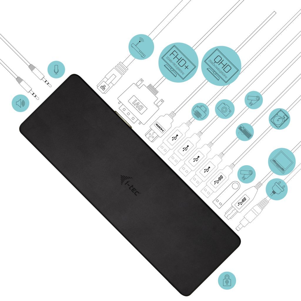 I-TEC USB3.0 / USB-C Dual Display Docking Station