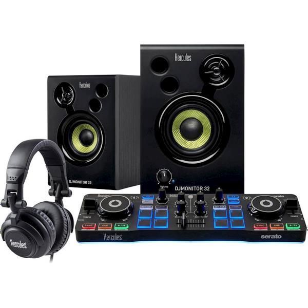 Hercules DJ Starter Kit Keverőpult Black