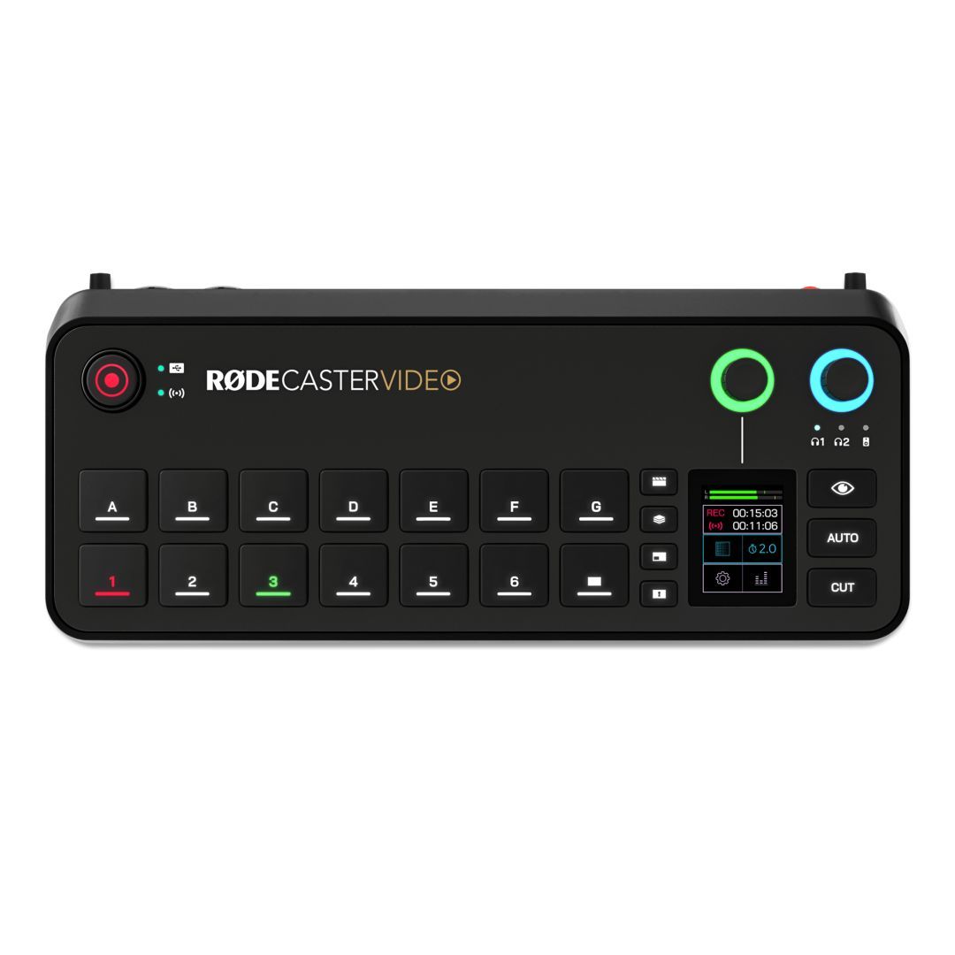 Rode RODECaster Video and Audio Production Console Black