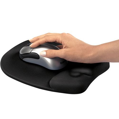 Fellowes Memory Foam Wirst Rest Egérpad Black