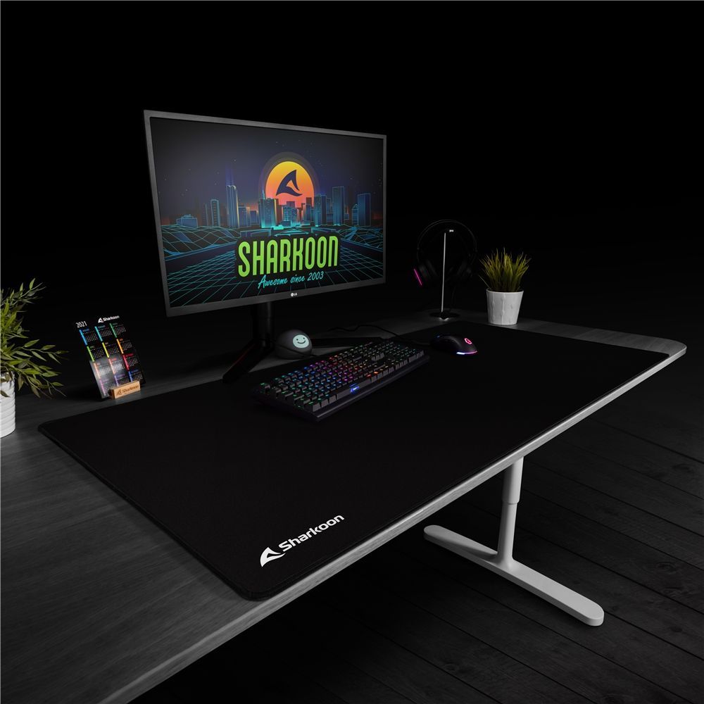 Sharkoon 1337 V2 Gaming Mat BIG Egérpad Black