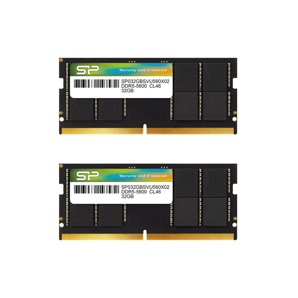 Silicon Power 64GB DDR5 5600MHz Kit(2x32GB) SODIMM