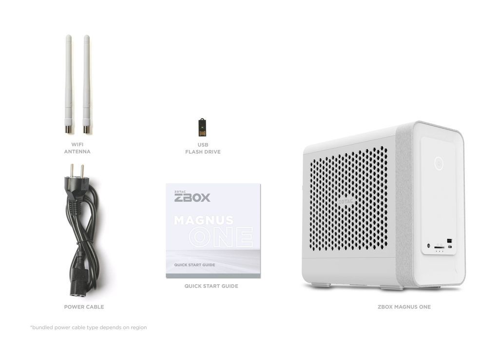 Zotac ZBOX Magnus One ERP54060W White