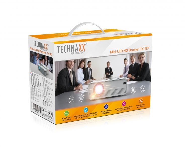 Technaxx Mini-LED HD Beamer TX-127