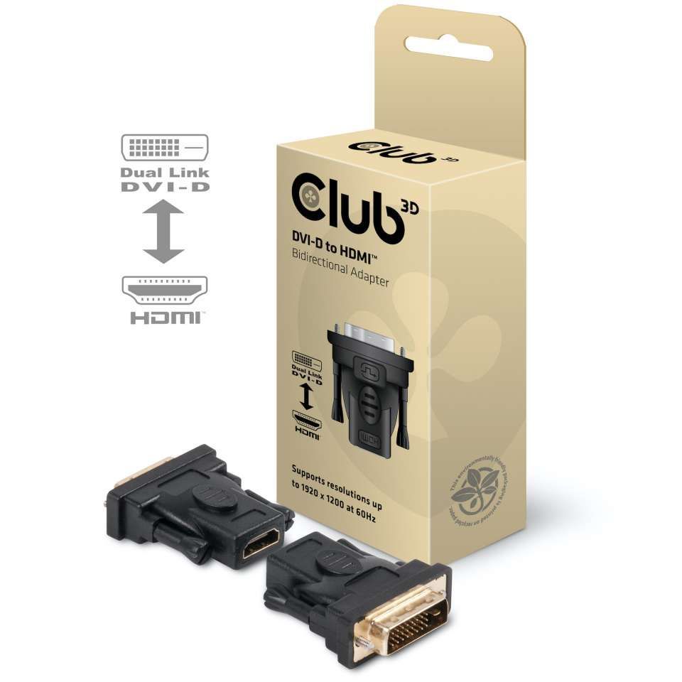 Club3D DVI-D to HDMI Passive Adapter