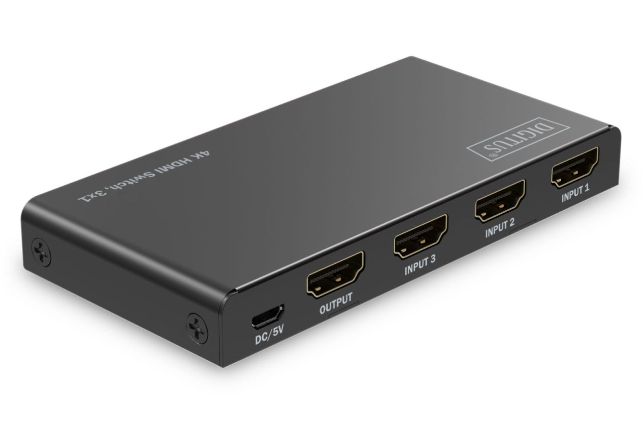 Digitus DS-55331 4K HDMI Switch Digitus DS-55331 4K HDMI Switch
