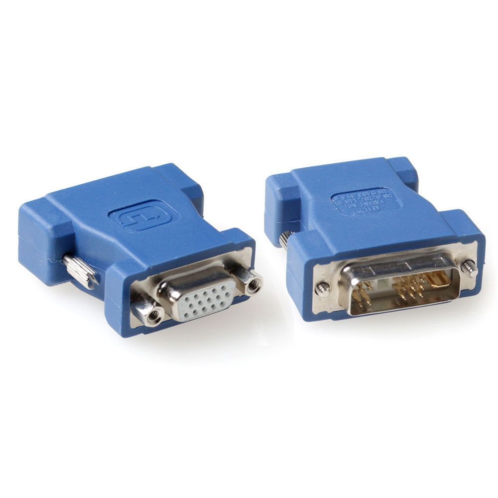 ACT Adapter DVI-A male to VGA female Blue ACT Adapter DVI-A male to VGA female Blue
