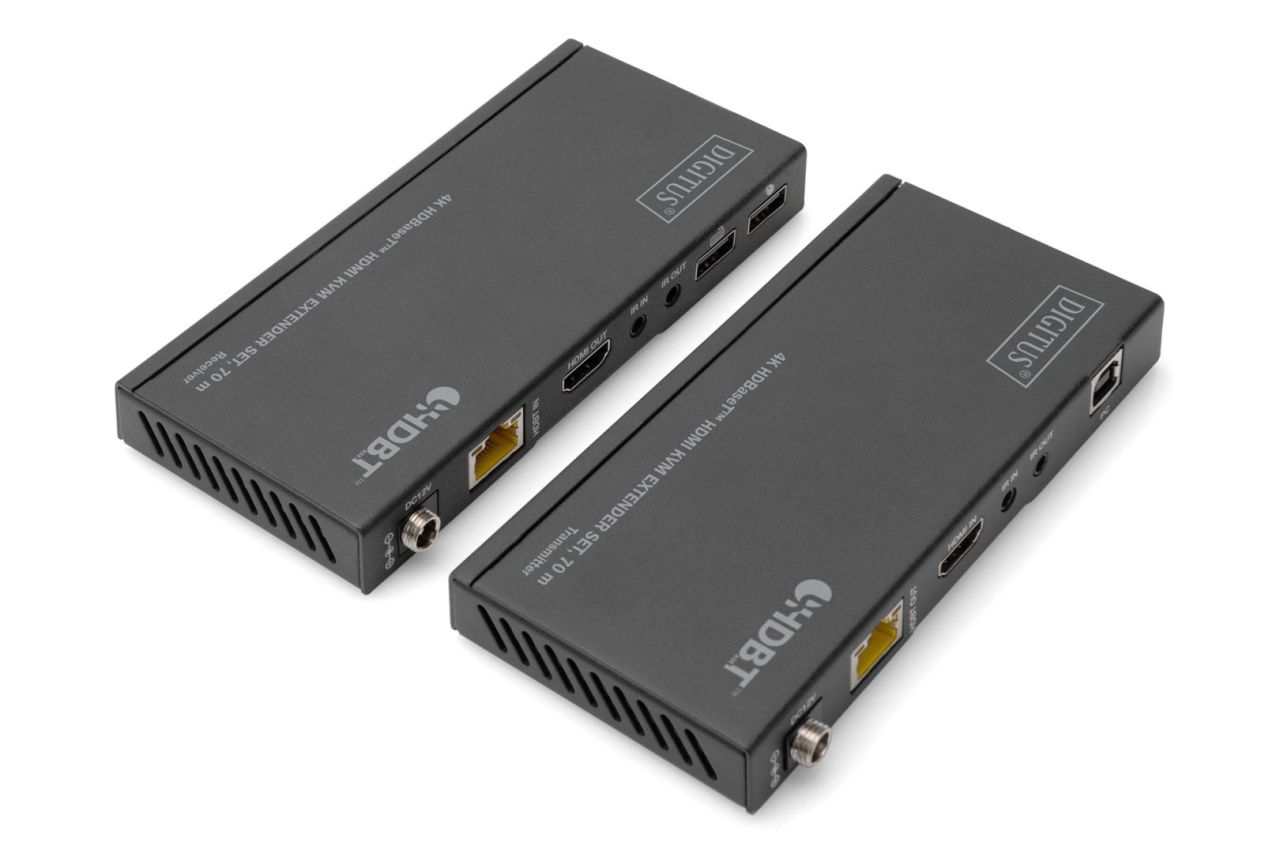 Digitus HDBaseT HDMI KVM Extender 70m Digitus HDBaseT HDMI KVM Extender 70m