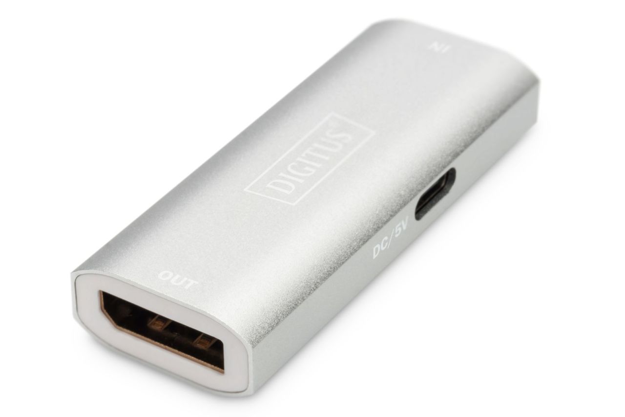 Digitus 8K DisplayPort Repeater Silver