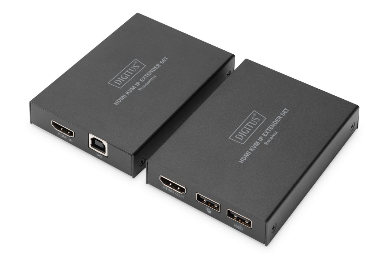 Digitus DS-55507 HDMI KVM IP Extender Set Digitus DS-55507 HDMI KVM IP Extender Set