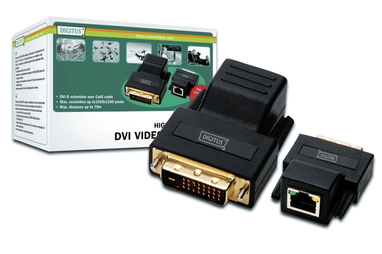 Digitus DVI Video Extender over Cat5 Digitus DVI Video Extender over Cat5