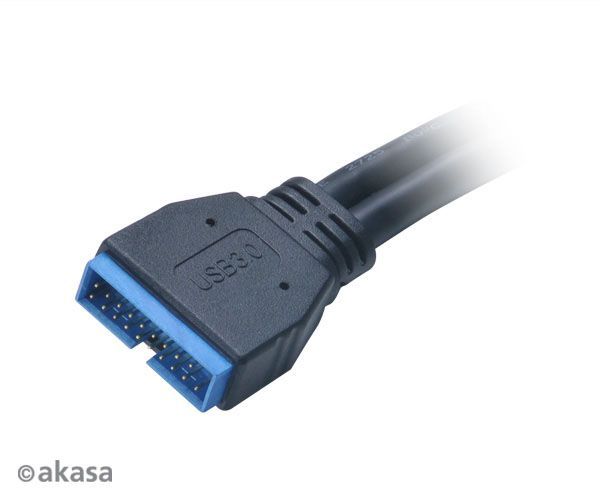 Akasa USB 3.0 external adaptor cable Black