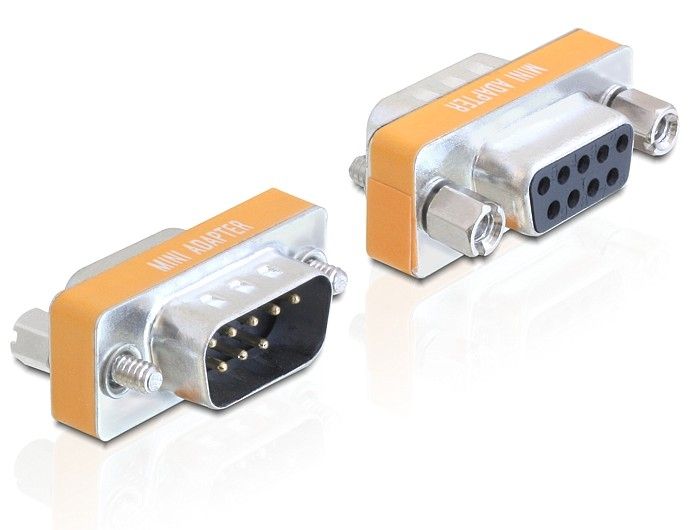 DeLock Adapter Null Modem Sub-D 9 pin male > Sub-D 9 pin female DeLock Adapter Null Modem Sub-D 9 pin male > Sub-D 9 pin female