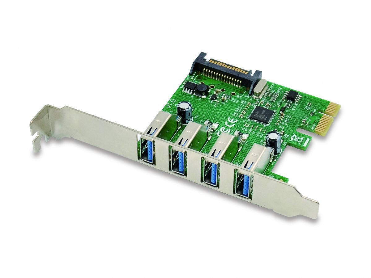 Conceptronic EMRICK02G 4-Port USB 3.0 PCIe Card