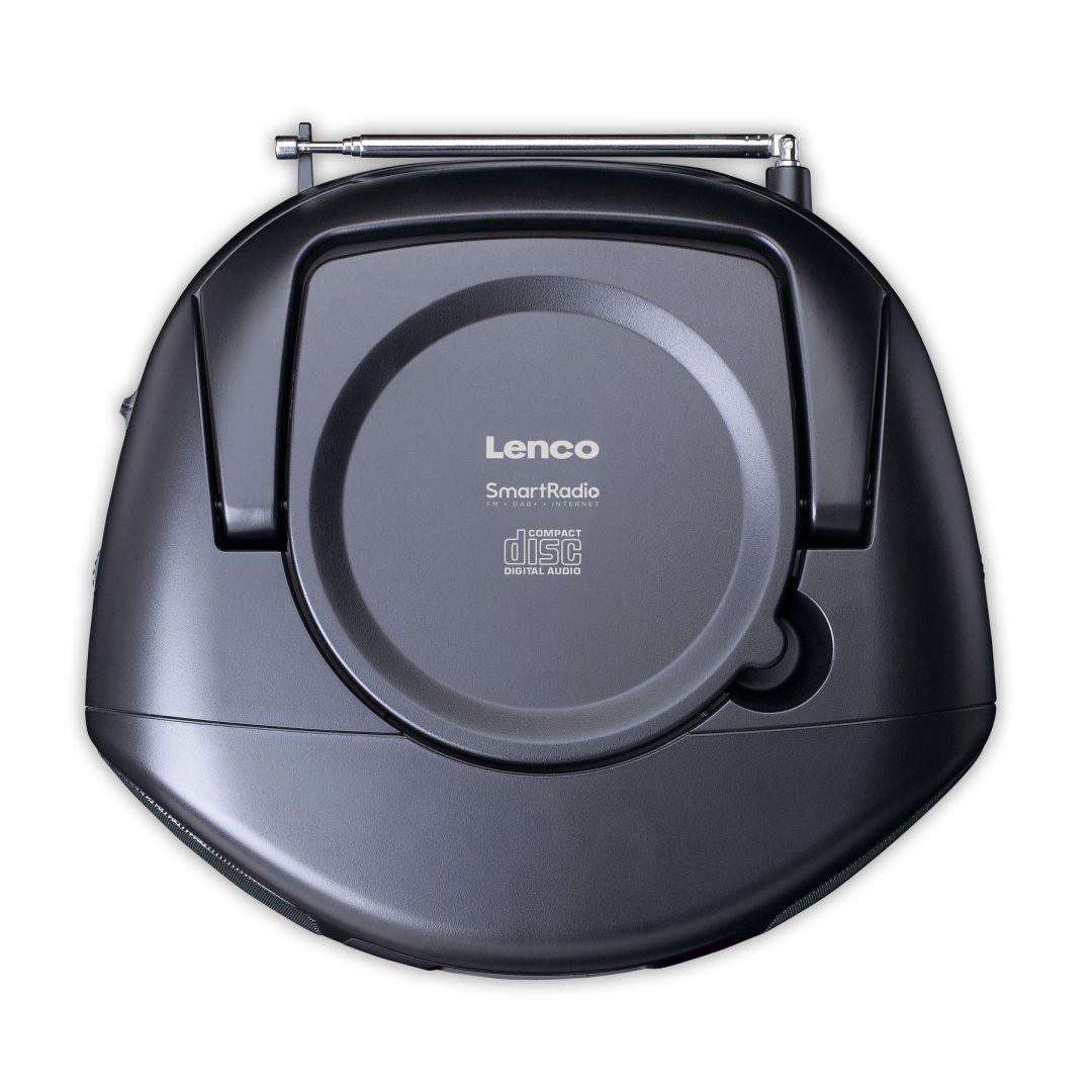 Lenco SCD-6000 Portable internet rádio with DAB+/FM Bluetoot, CD Player Black