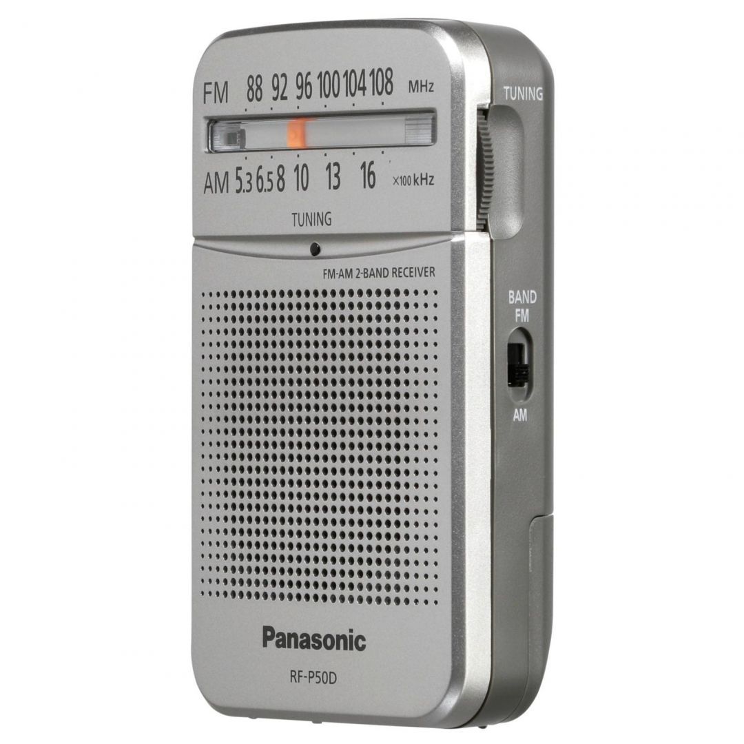 Panasonic RF-P50DEG-S Hordozható rádió Silver