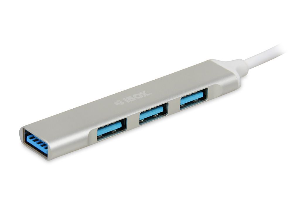 iBox IUH3FAS 4-port USB3.0 HUB Silver