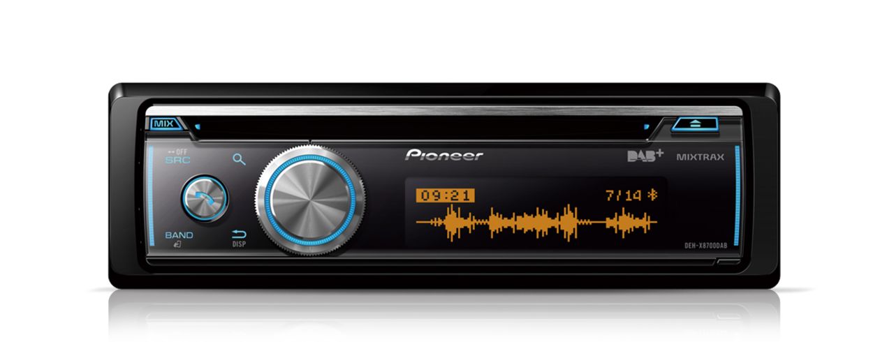 Pioneer AutóHiFi fejegység DEH-X8700DAB