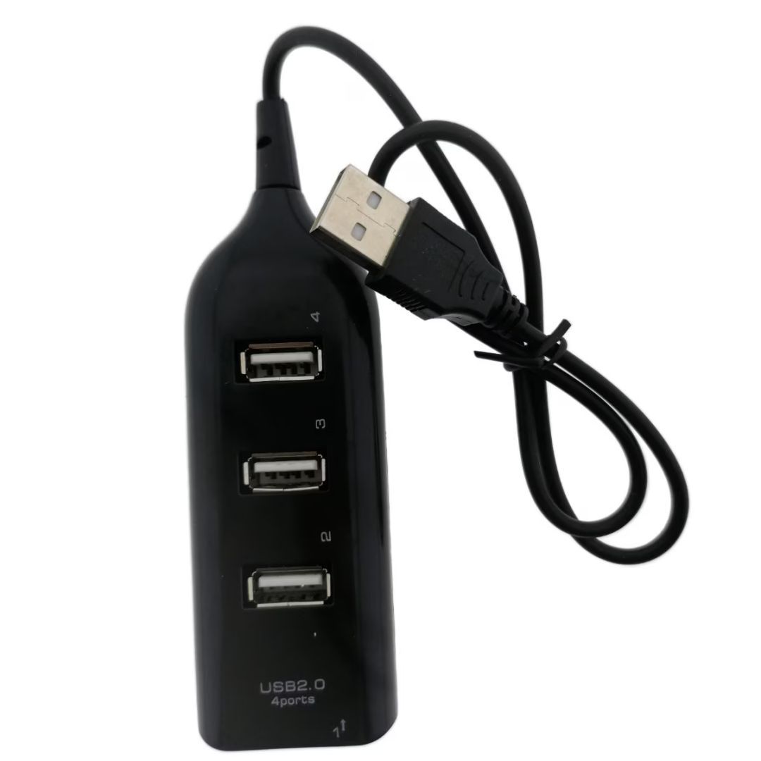 Vakoss TC-234UX 4-portos USB2.0 HUB Black