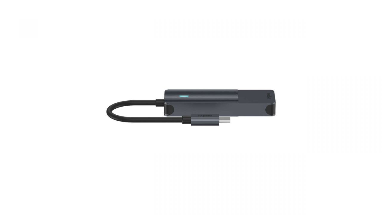 Rapoo 4-portos USB3.2 HUB Grey