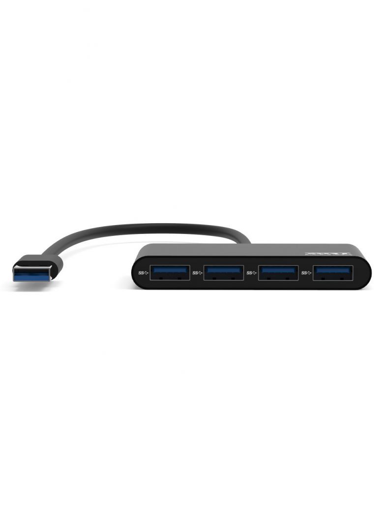 Port Designs HUB 4 Ports USB 3.0 Black