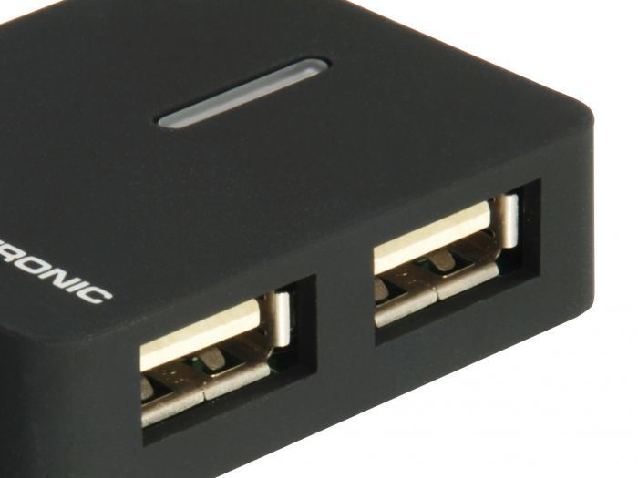 Conceptronic 4-Port USB 2.0 HUB Black