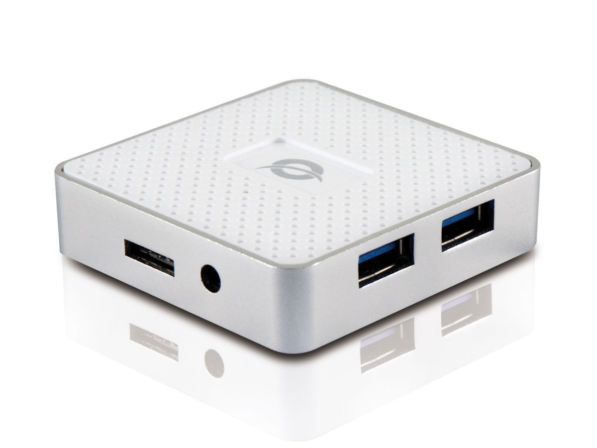 Conceptronic 4-Port USB 3.0 HUB White