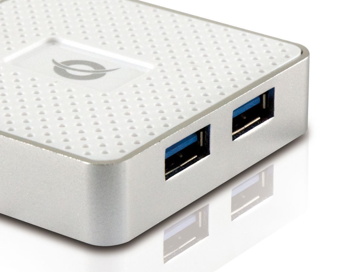 Conceptronic 4-Port USB 3.0 HUB White