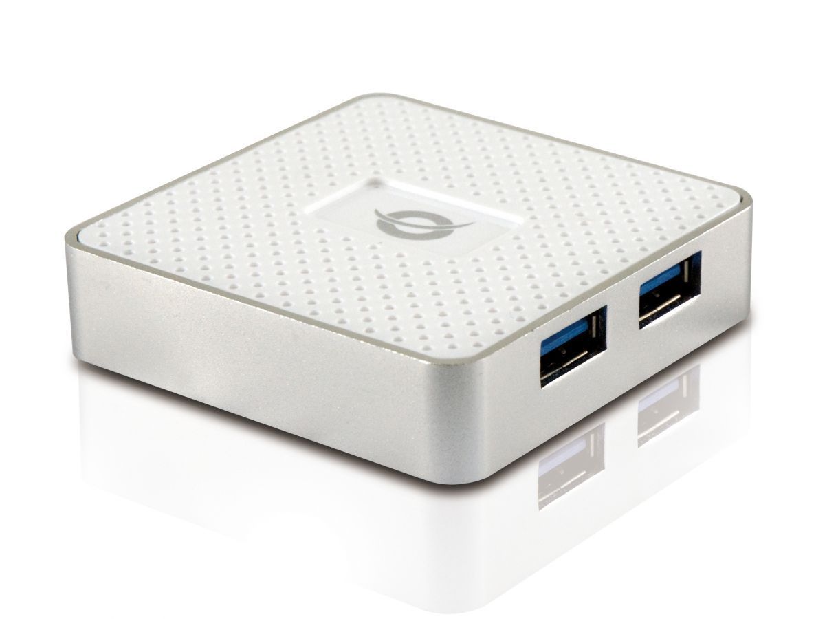 Conceptronic 4-Port USB 3.0 HUB White