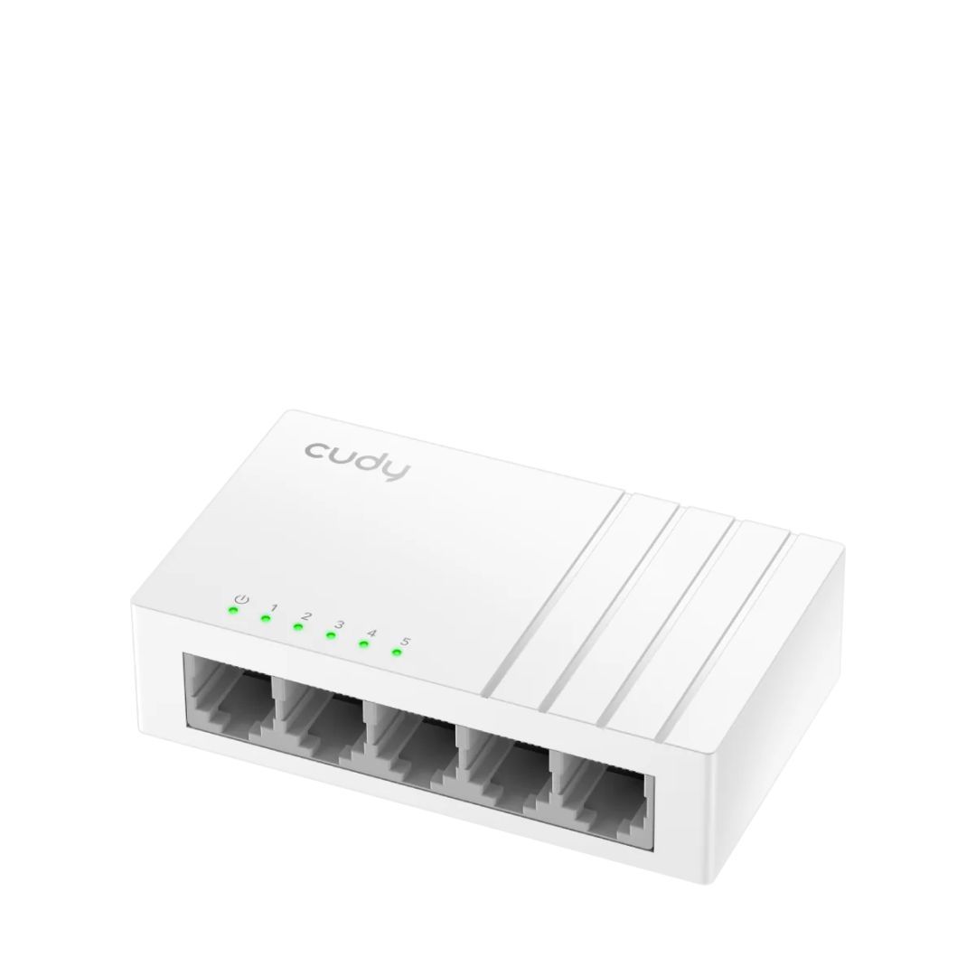 Cudy FS105D 5-Port Desktop Switch White