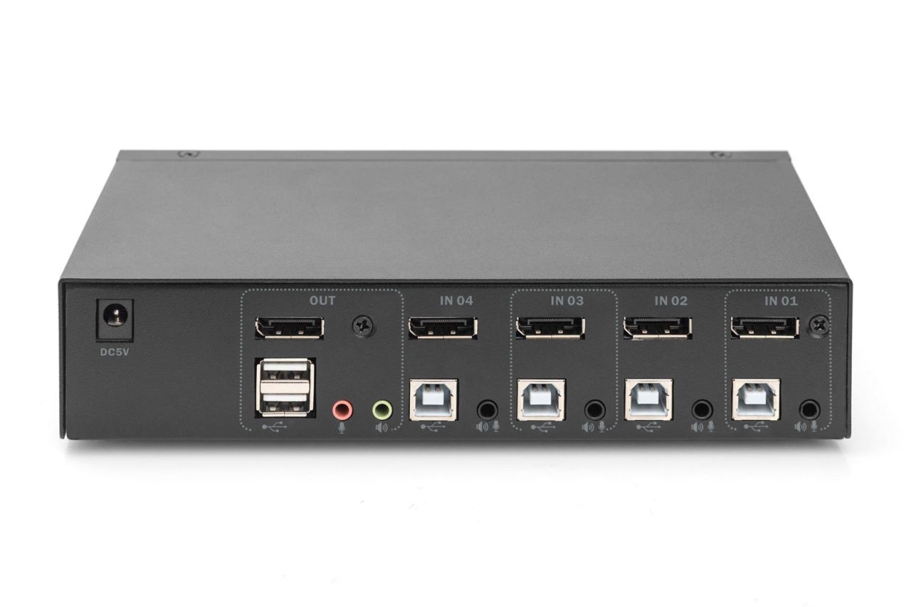 Digitus DIGITUS KVM Switch 4x1 DP Out USB Digitus DIGITUS KVM Switch 4x1 DP Out USB