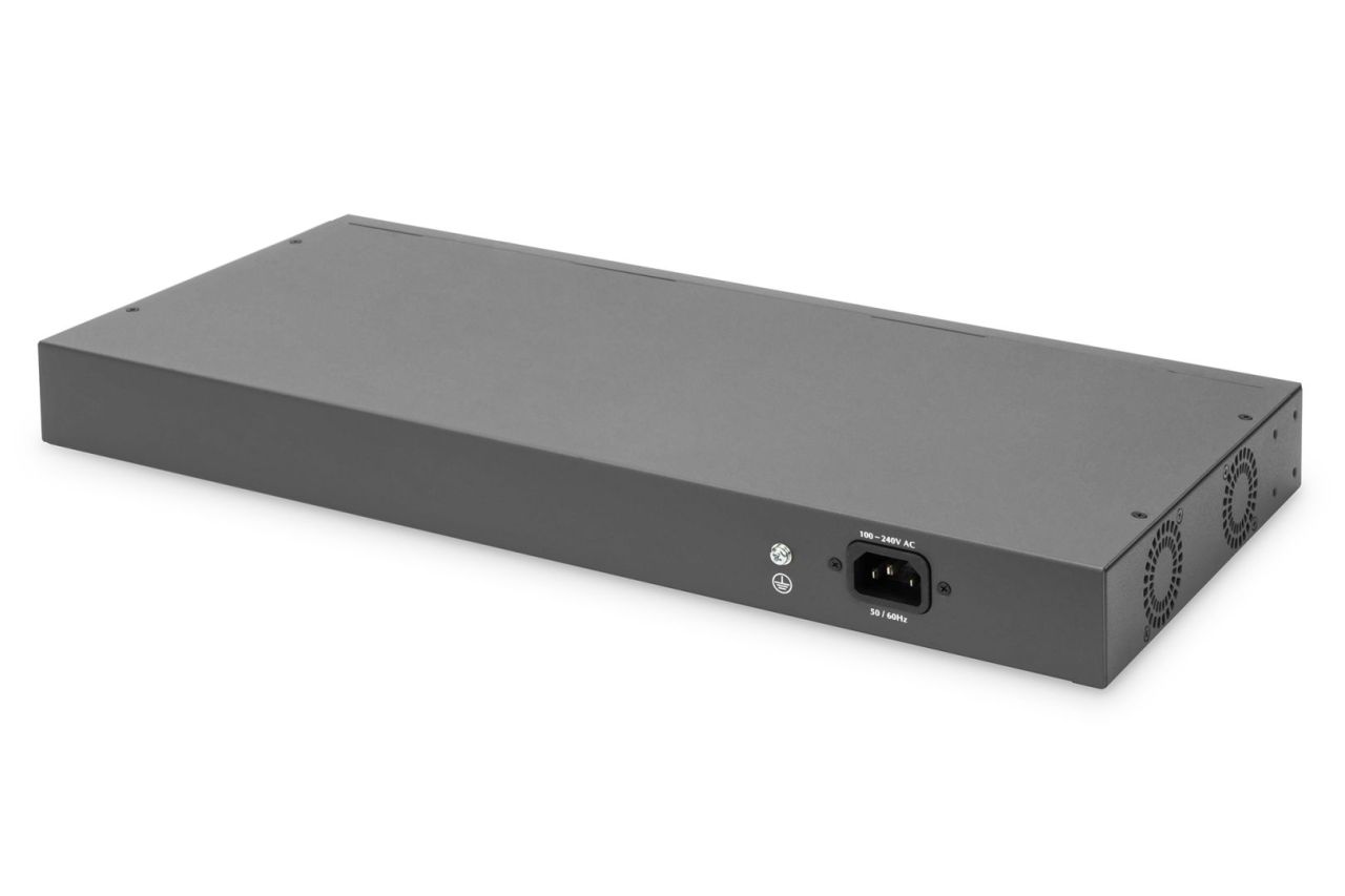 Digitus 16+2 Port Fast Ethernet PoE Switch Digitus 16+2 Port Fast Ethernet PoE Switch