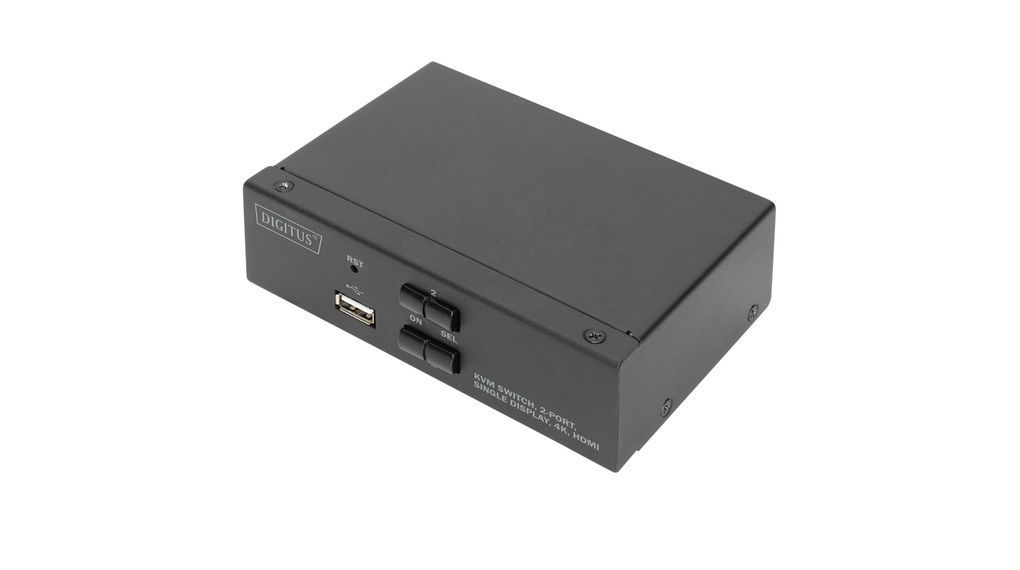 Digitus KVM Switch 2 Port HDMI Single Display 4K Digitus KVM Switch 2 Port HDMI Single Display 4K