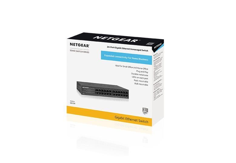 Netgear GS324-200EUS 24 Port Unmanaged Switch