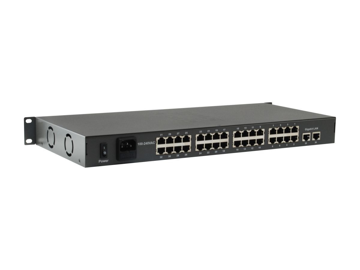 LevelOne FGP-3400W380 34-Port Fast Ethernet PoE Switch