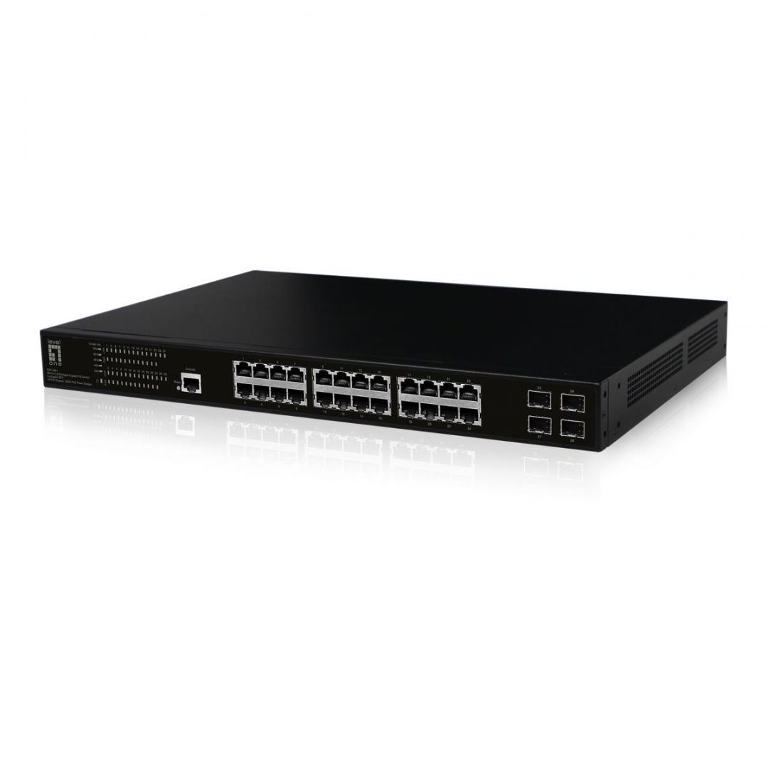 LevelOne GEP-2861 28-Port L2 Managed Gigabit PoE Switch