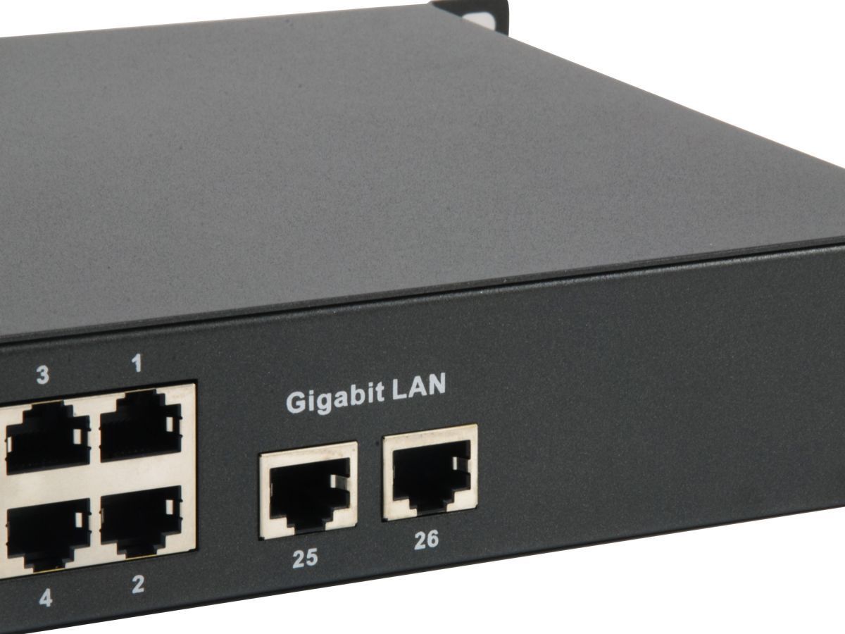 LevelOne FGP-2601W150, 26-Port Fast Ethernet PoE Switch