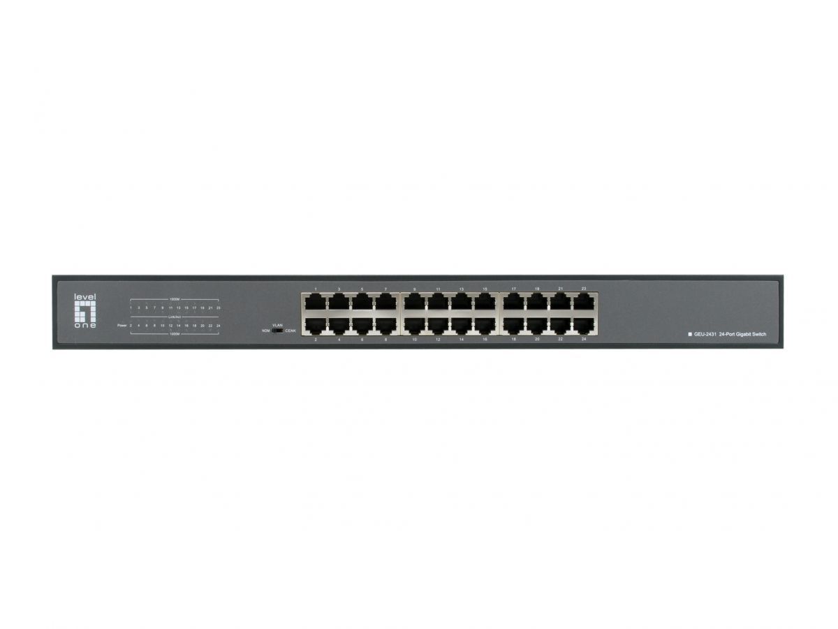 LevelOne GEU-2431 24-Port Gigabit Switch