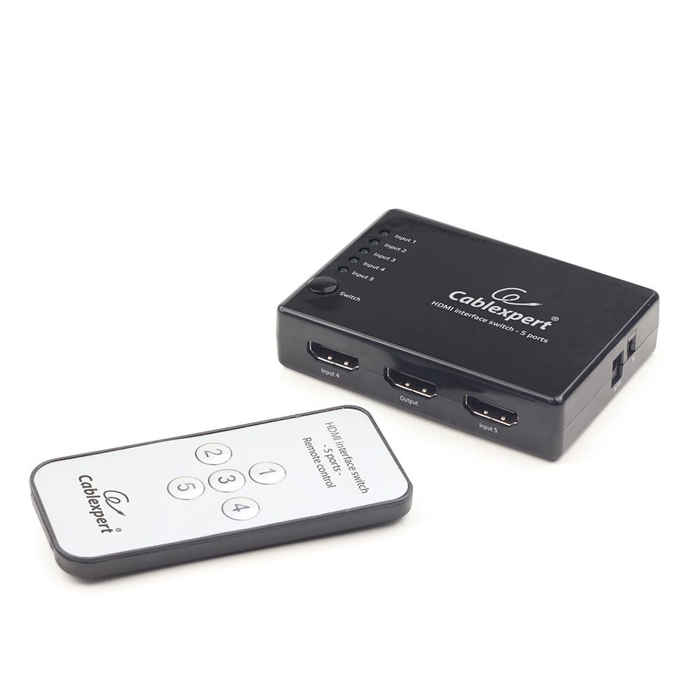 Gembird DSW-HDMI-53 HDMI interface switch 5 ports