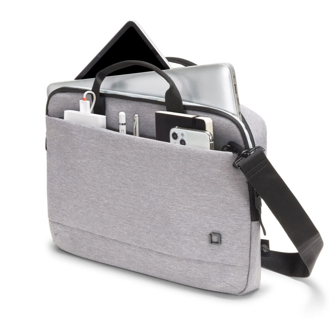 Dicota Laptop Case Slim Eco Motion 15,6" Light Grey