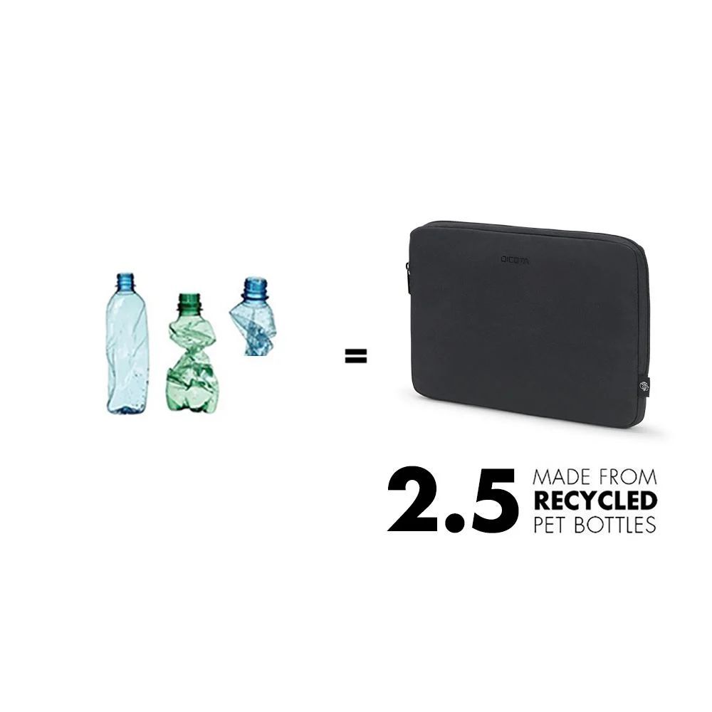 Dicota Laptop Sleeve Eco Base 12,5" Black