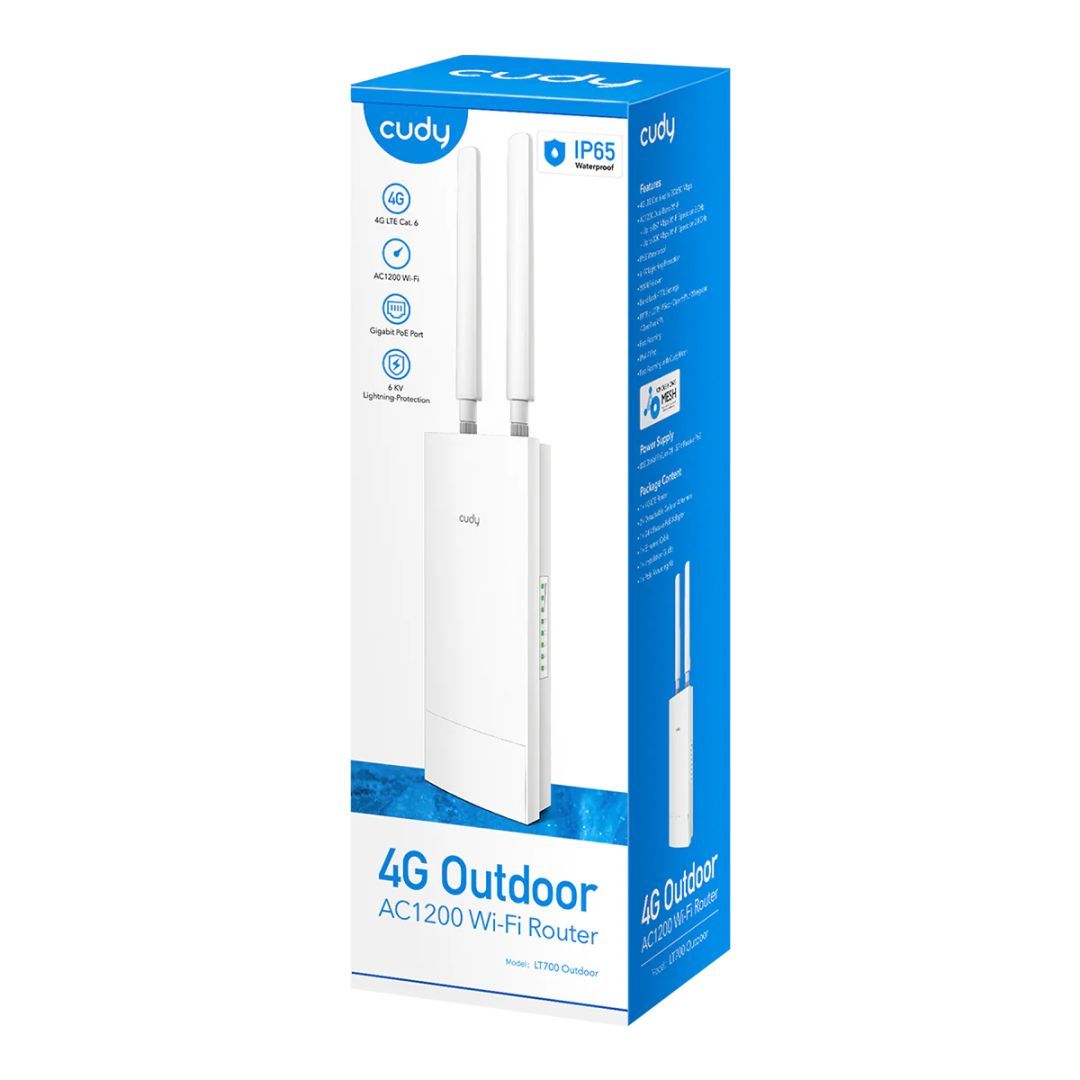 Cudy LT700 Outdoor 4G LTE AC1200 Wi-Fi Router