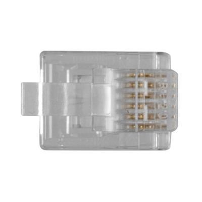 ACT RJ12 (6P/6C) modulaire connector for flat cable