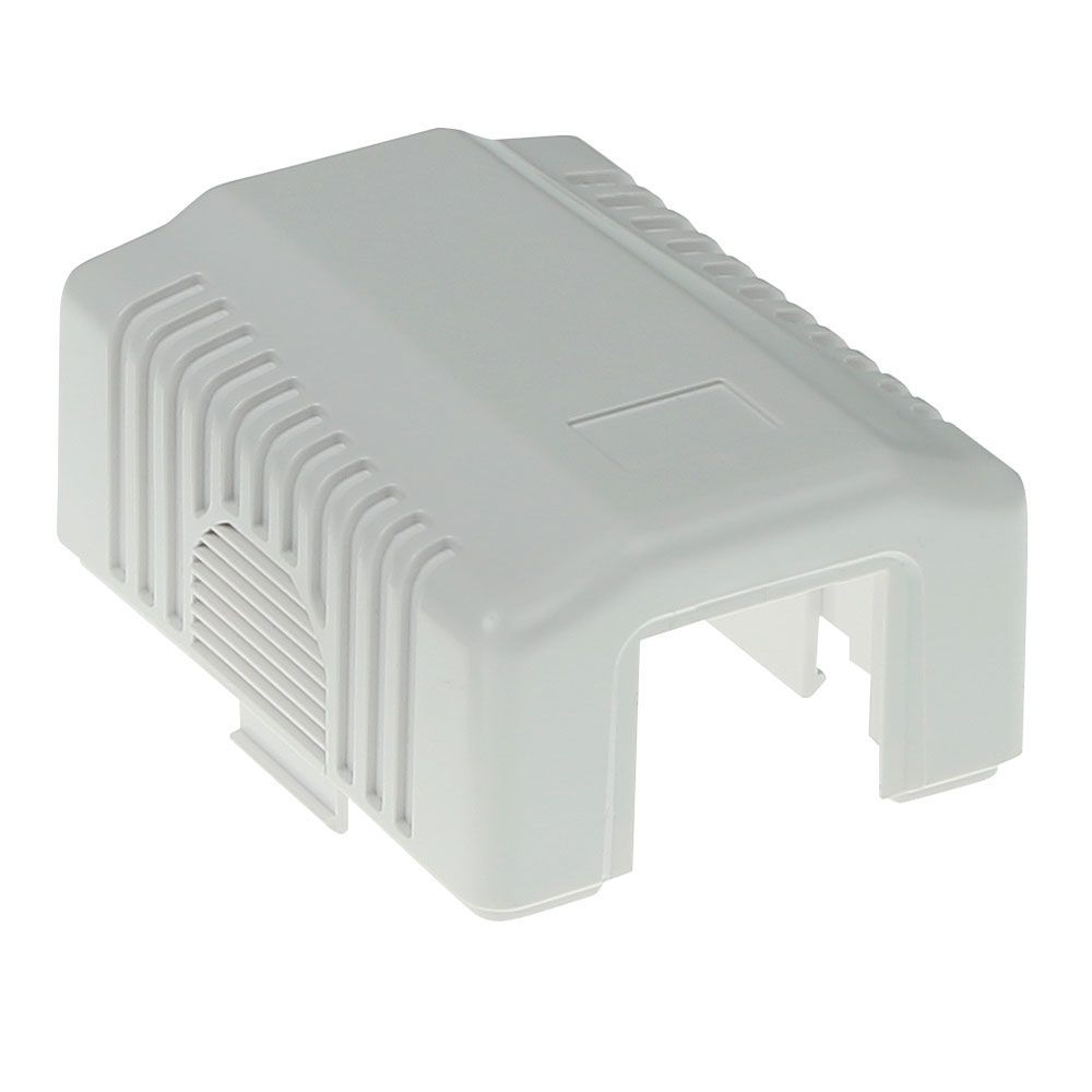 ACT Surface mounted box shielded 1 ports CAT6A Grey ACT Surface mounted box shielded 1 ports CAT6A Grey