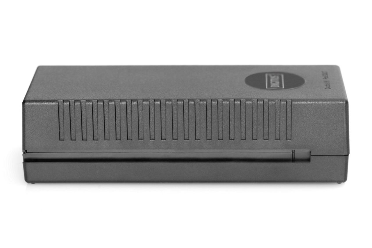 Digitus 10 Gigabit Ethernet PoE+ Injector Black Digitus 10 Gigabit Ethernet PoE+ Injector Black