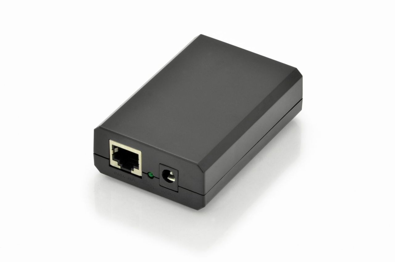 Digitus DN-95205 PoE adapter Gigabit Ethernet 12 V Black