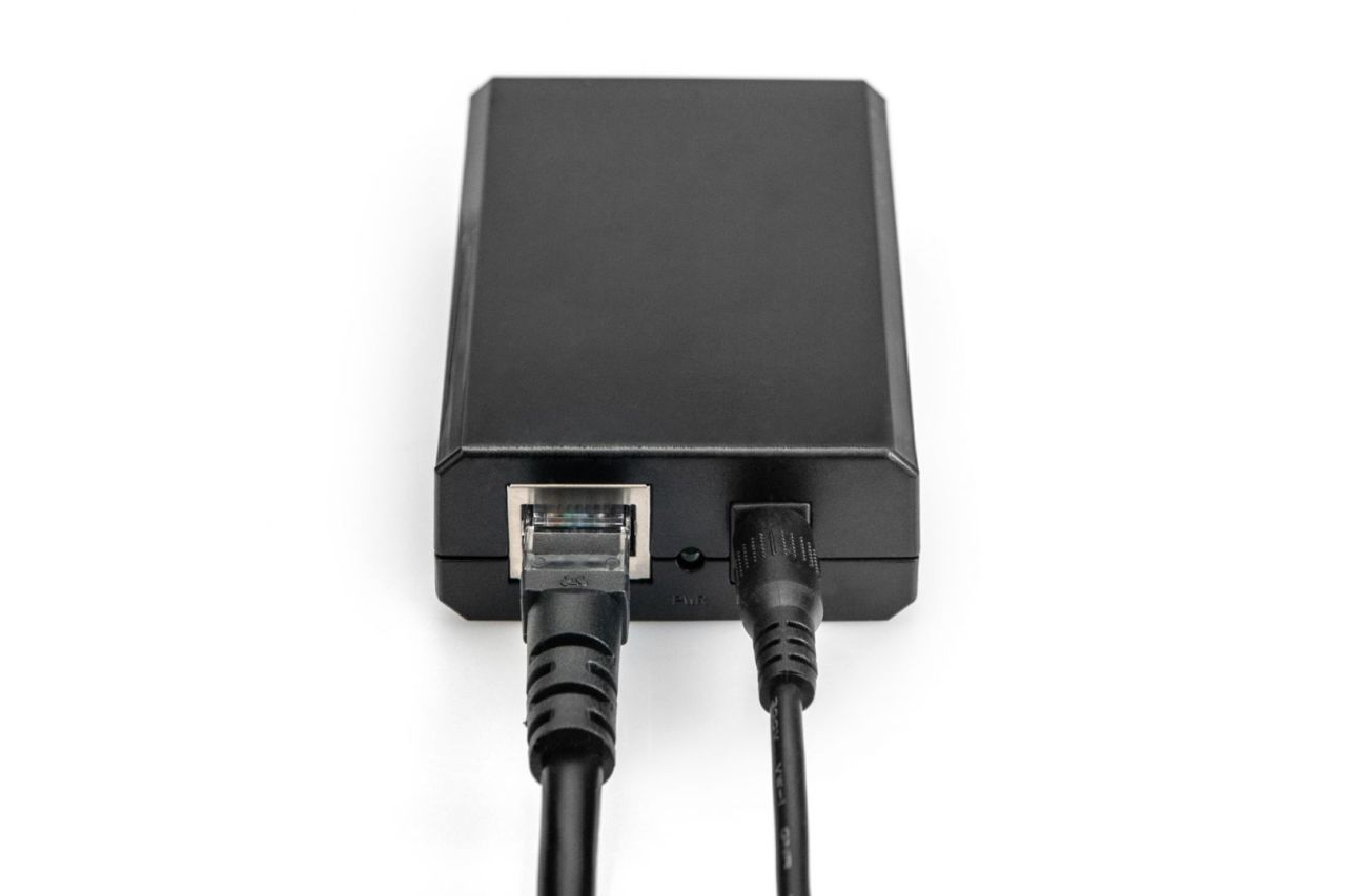 Digitus DN-95205 PoE adapter Gigabit Ethernet 12 V Black