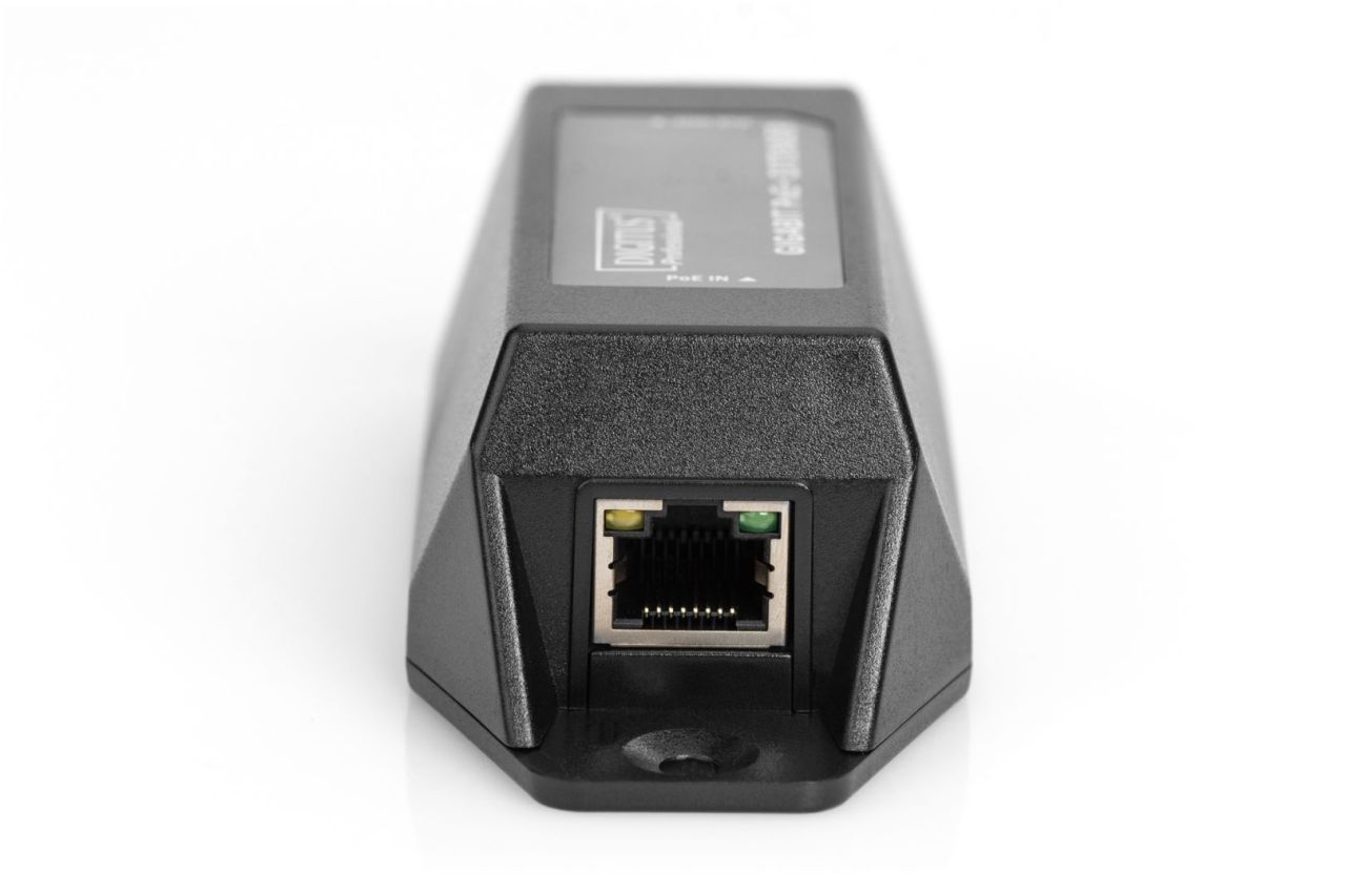 Digitus DN-95123 PoE adapter Gigabit Ethernet Black Digitus DN-95123 PoE adapter Gigabit Ethernet Black